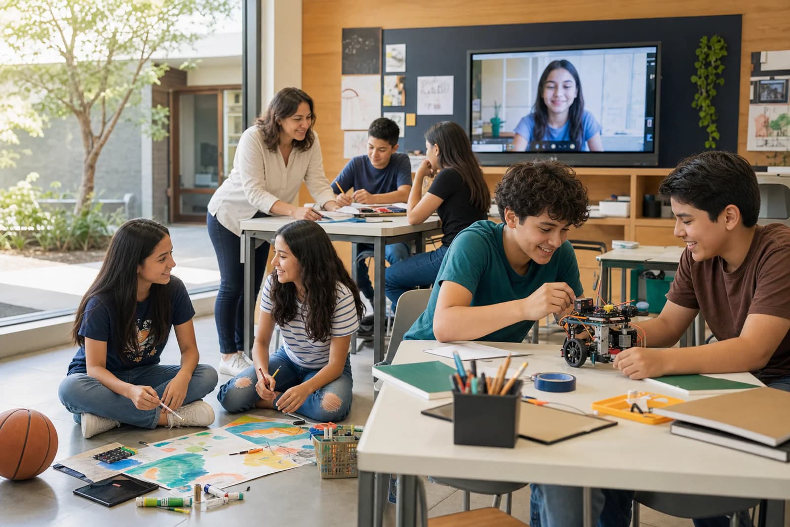 Comunidad Koti en una experiencia de aprendizaje híbrida